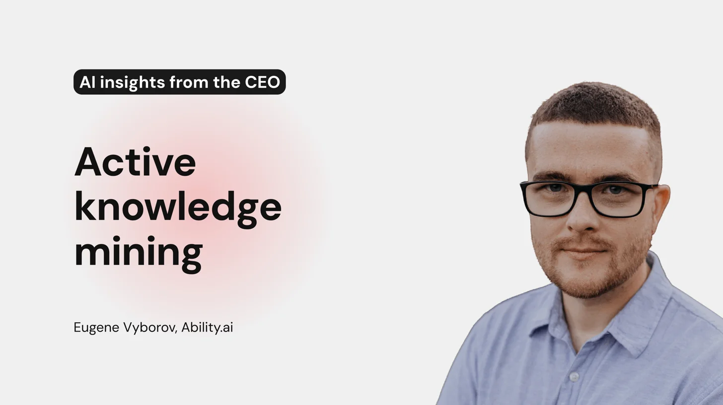 Active knowledge mining