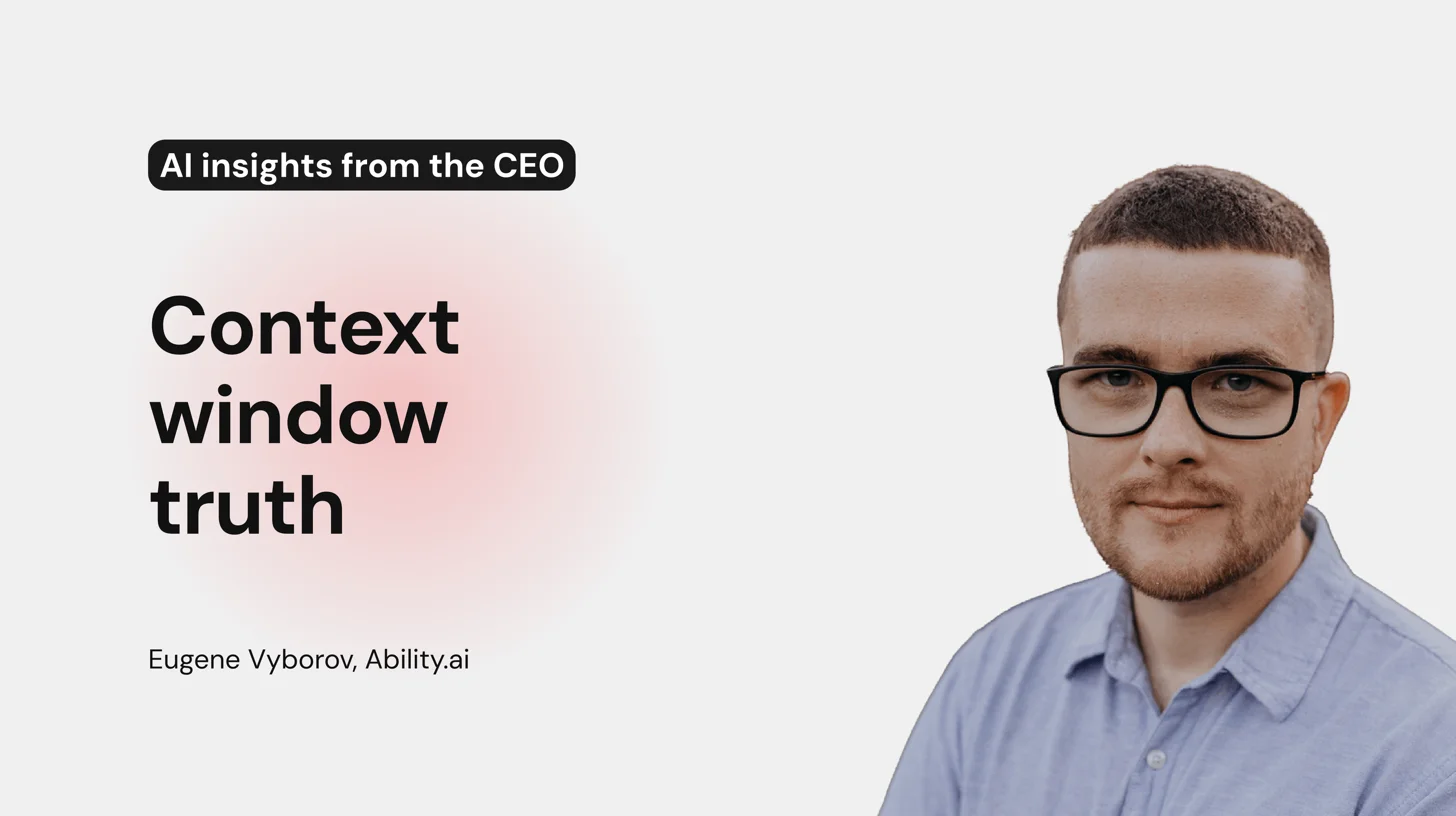 Context window truth