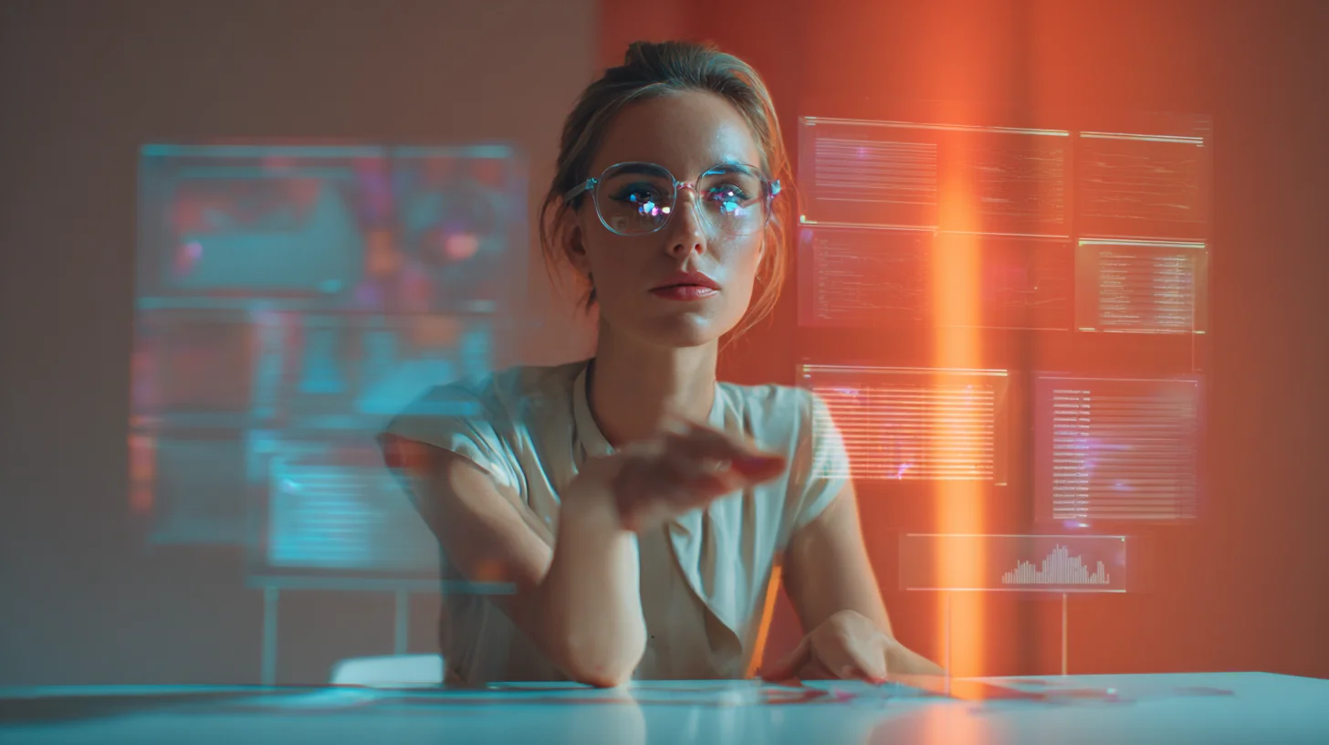 Enterprise AI agents workforce visualization showing 1:5 human to agent ratio