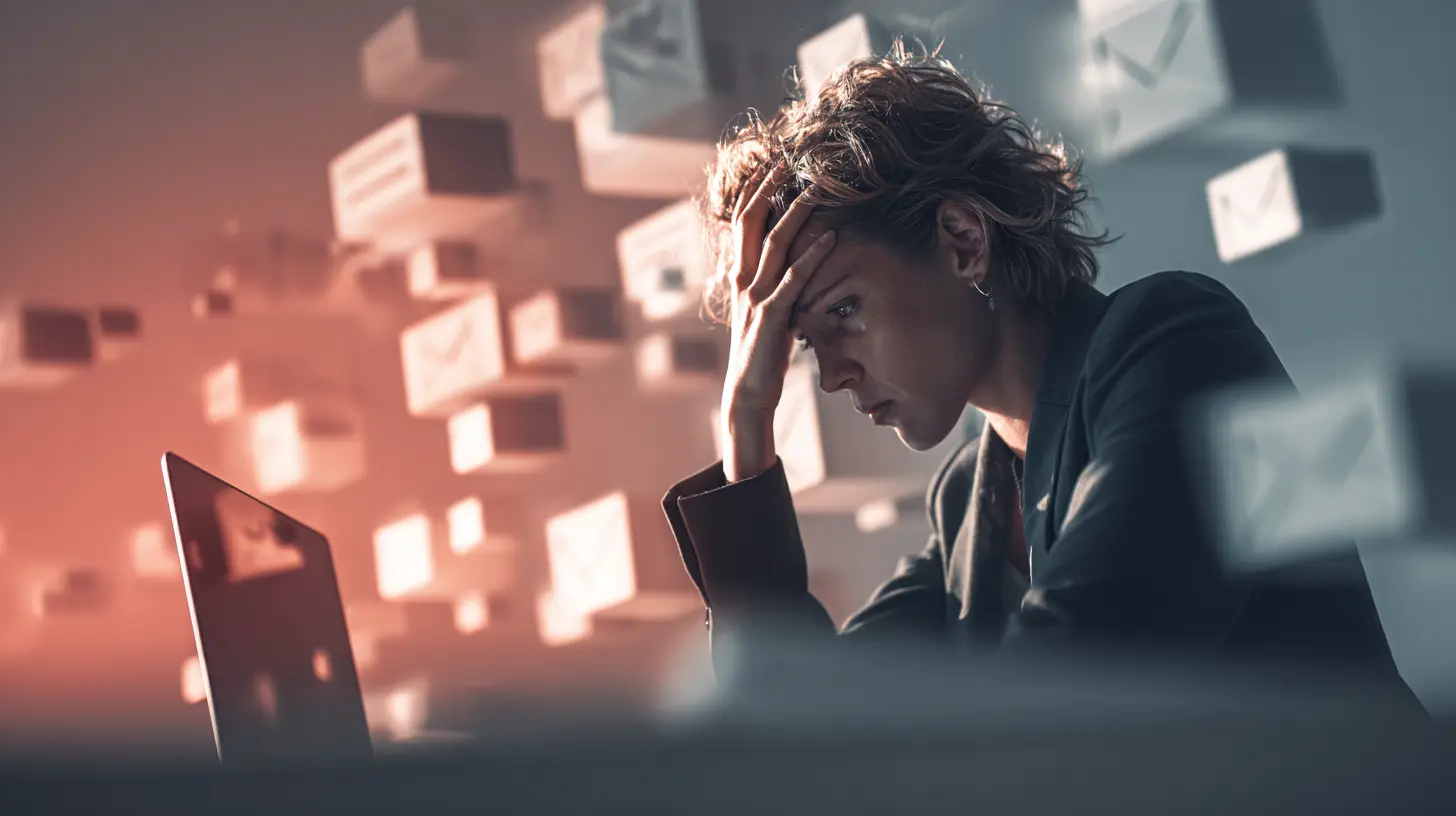 Operations leader reviewing a governance dashboard showing the damage from AI marketing spam — ungoverned agents flooding LinkedIn and Reddit with automated comments, eroding brand equity and polluting CRM data