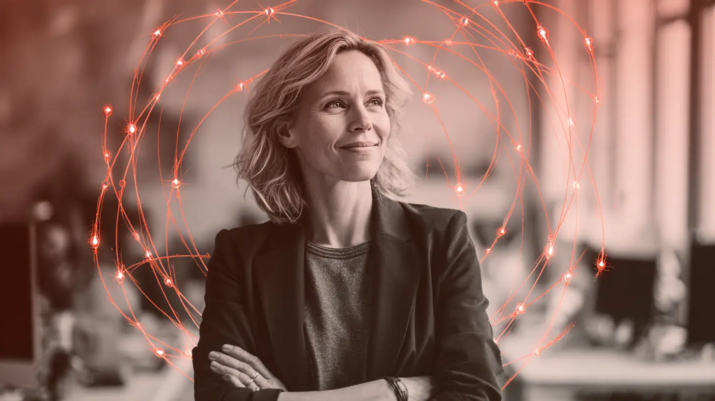 Autonomous AI agent workflows diagram showing orchestrator agent directing self-improving business automation loops with continuous optimization