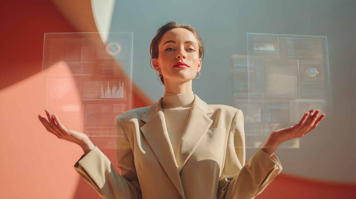 Visual representation of agent orchestration and vibe working workflow with AI teams managing complex business outcomes